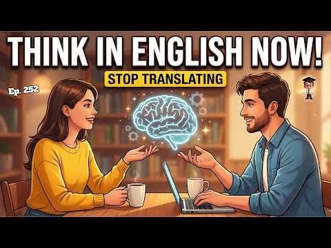 Daily English Conversation Practice | How to Think in English | Easy Tips for Beginners