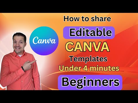 How to Create Canva Template Links (Fast Tutorial to Share Editable Templates in Under 4 Minutes)