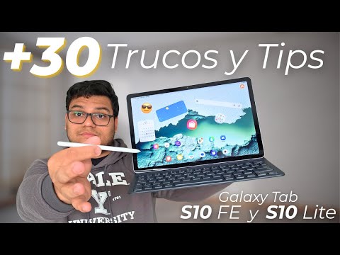 +30 Tricks and Tips for your Galaxy Tab S10 FE and S10 Lite ✨️