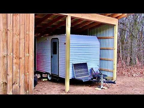 DIY camper shed build start to finish