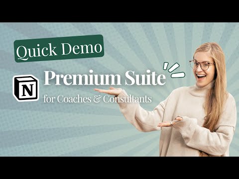 How to organize your coaching or consulting business in one place on Notion