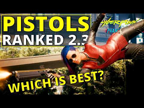 All Pistols Ranked Worst to Best in Cyberpunk 2077 2.3