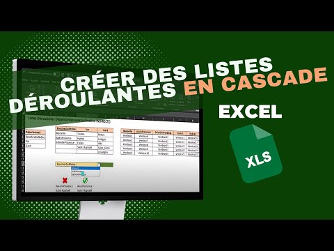 Creating a Cascading Dropdown List in Excel