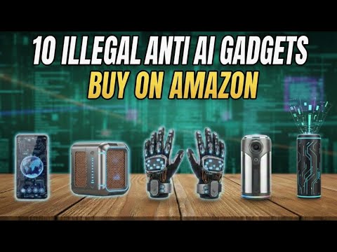 10 “ILLEGAL” Anti-AI Gadgets That Hide Your Identity!