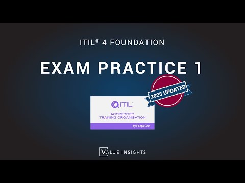 FREE ITIL® 4 Foundation Exam Question Flash Cards 1