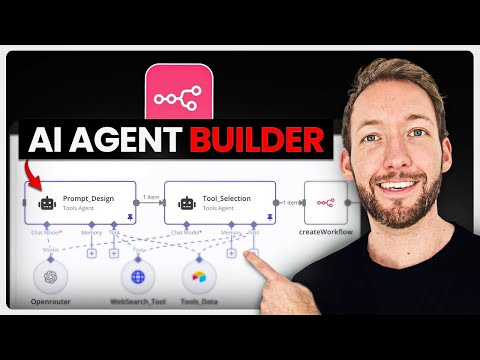 I built an AI Agent that BUILDS AI Agents in N8N (Easy!)