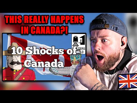 Shocked Brit Reacts to "10 Things That SHOCK Tourists about Canada"