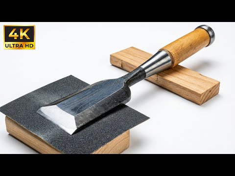 Easy Way To Sharpen Chisels To Razor Sharpness That Millions of People Don't Know About