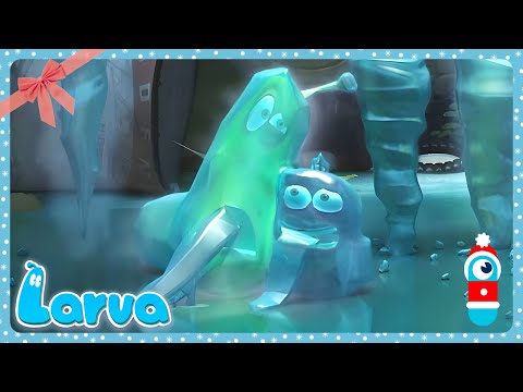 FROZEN LARVA! 🧊🎁🎄| LARVA - Happy Holidays | WildBrain Kids