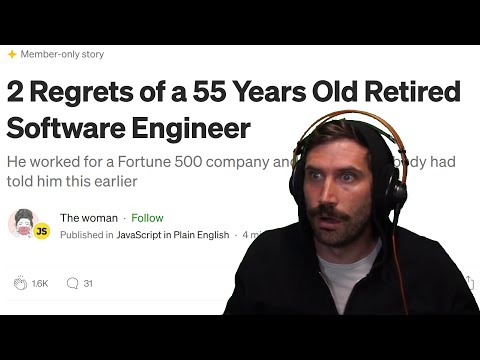2 Regrets From 55 Year Old Programmer