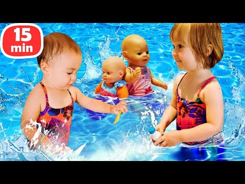 🎀👶 Bianca & ihre Baby Born Puppe – Puppenmama-Spiele für Kinder! 💕✨