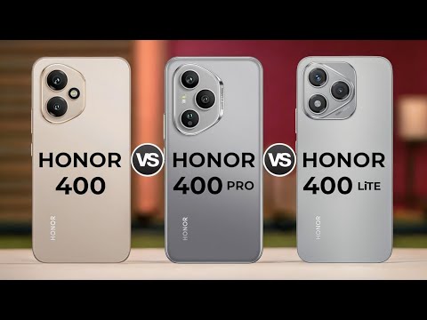 Honor 400 5G Vs Honor 400 Pro 5G Vs Honor 400 Lite 5G
