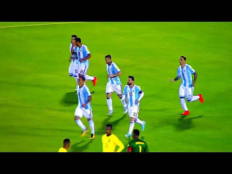 When MESSI All ALONE Took Argentina to WORLD CUP 2018