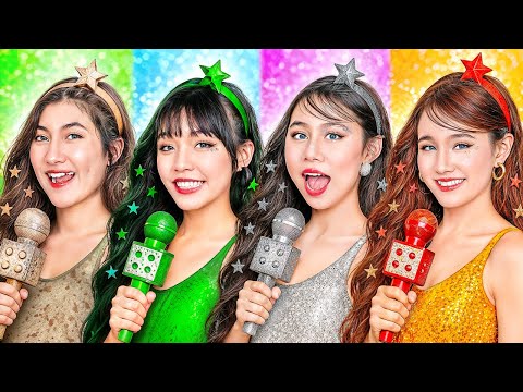 Rich Vs Poor Vs Giga Rich Vs Ultra Rich Student At Talent School | Baby Doll Français