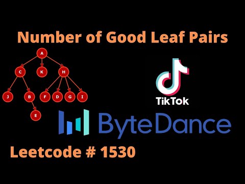 NUMBER OF GOOD LEAF NODE PAIRS | PYTHON | LEETCODE # 1530