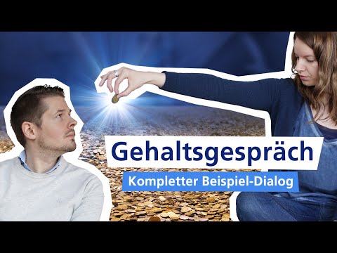 Die Gehaltsverhandlung (BEISPIEL-DIALOG) in voller Länge 💰