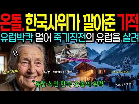[해외감동사연]극대노하던 스위스 장모님이 눈물 펑펑 쏟은 사연..알프스 집을 바꾼 한국식 난방의 위력