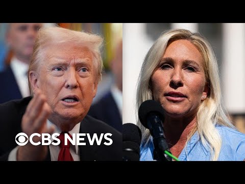 Trump calls GOP Rep. Marjorie Taylor Greene a "ranting lunatic," says he withdraws his support