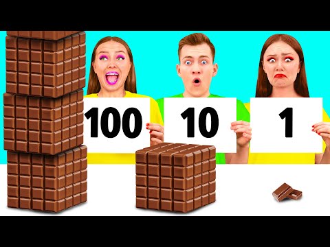 100 Layers of Food Challenge | Funny Situations by 4Teen Challenge
