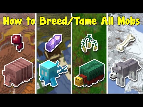 How to Tame & Breed Every Mob in Minecraft! [UPDATED]