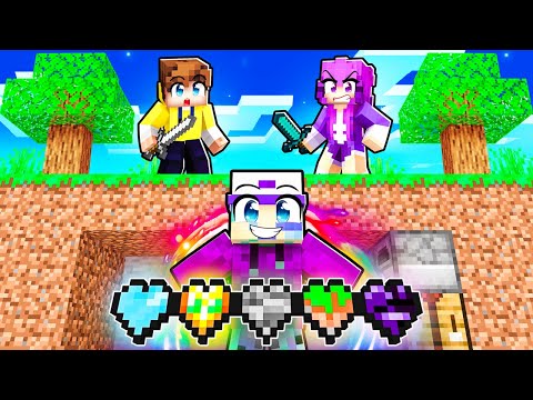 CUSTOM HEARTS SPEEDRUNNER vs Hunters in Minecraft!