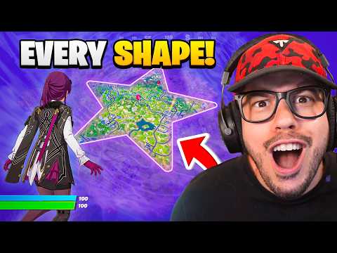 Winning With *EVERY* Storm Shape in Fortnite!