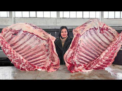 Huge Beef Ribs, Bone Marrow, Steaks — All in One Video!