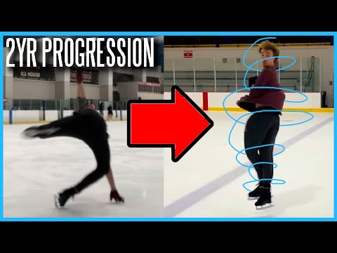 I Learned to Figure Skate (2 Years and 4 Months Progression)