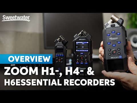 Zoom H1-, H4- & H6essential: Creator-minded Capture with Inclusive Accessibility