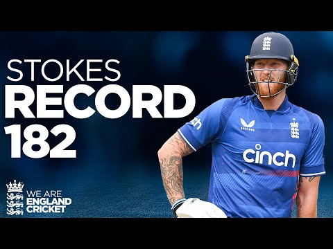 🔥 Stokes Scores Record Century! | 📺 Highest ODI score IN FULL | England v New Zealand 2023