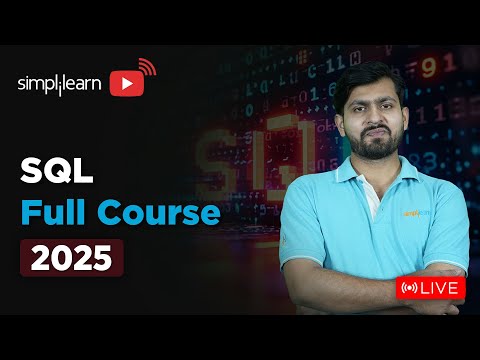 SQL Full Course 2025 | SQL Tutorial for Beginners | SQL Beginner to Advanced Training | Simplilearn