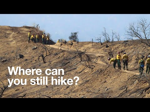 SoCal Fire Closure Map Updates (Spring 2025)