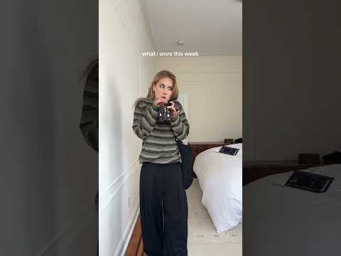 what i wore this week