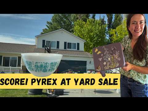 Amazing Finds! Yard Sale & Thrift store - home decor makeover - reselling for profit