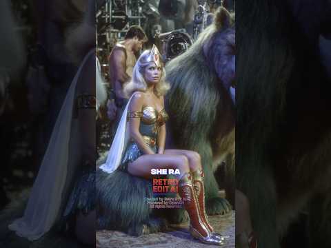 He-Man Behind the Camera — SHE-RA | Retro Edit AI