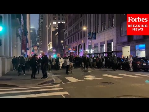 Protests Erupt Near An ICE Building In San Francisco, California