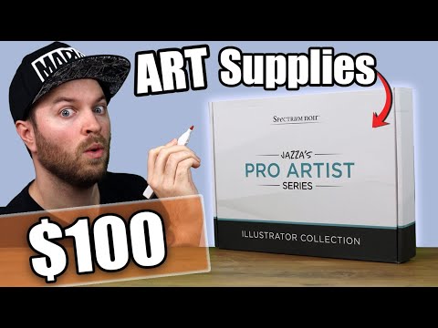 Is this $100 'PRO ARTIST SET' | WORTH IT..? - ft. Jazza ... Sort of
