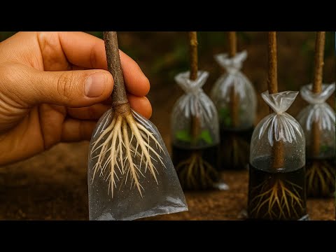 ROOTS BRANCHES OF ANY PLANT with This Technique (THE PRODUCERS' SECRET)