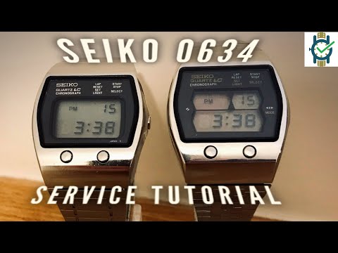 Seiko 0634 Service Tutorial