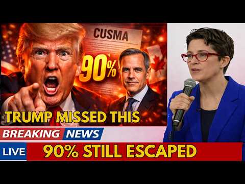 BREAKING: Carney Just Flipped Trump’s CUSMA Strategy — 90% Escaped