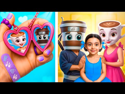 I Got Adopted by BALLERINA CAPPUCCINA! / My Parents are Superheroes!