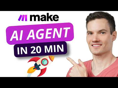 From Zero to Your First AI Agent in 20 Minutes (No Coding, Make.com)