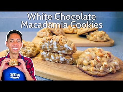 Levain Bakery White Chocolate Macadamia Cookies: Nutty, Buttery, and Creamy | Cooking with Kurt