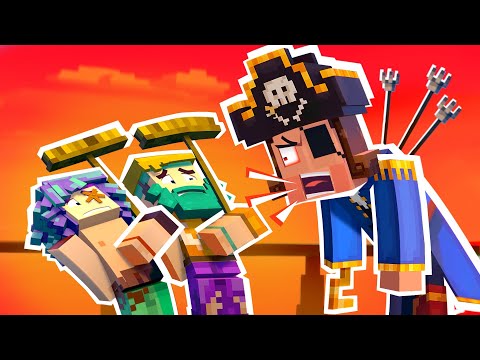 100 Дней в Команде ПИРАТОВ: ВЫЖИВАНИЕ | Коди и Сет (Майнкрафт Фильм)