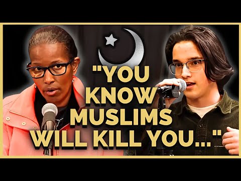 Student Defends Muslims, Then Nearly FAINTS When Ayaan Hirsi Ali Says This About Islam!