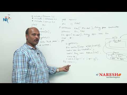 File Handling in C++ Part 2 | C++ Tutorials | Mr.Kishore