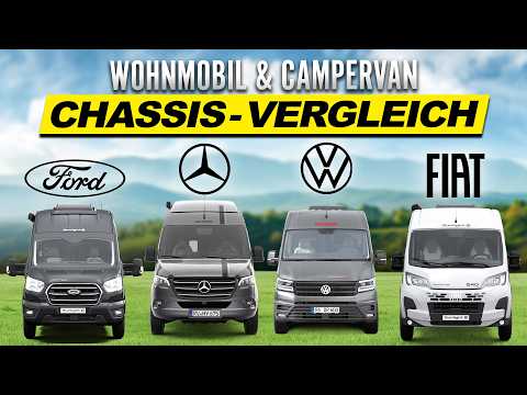 What is the best motorhome chassis? Fiat Ducato, Mercedes Sprinter, VW Crafter & Ford Transit