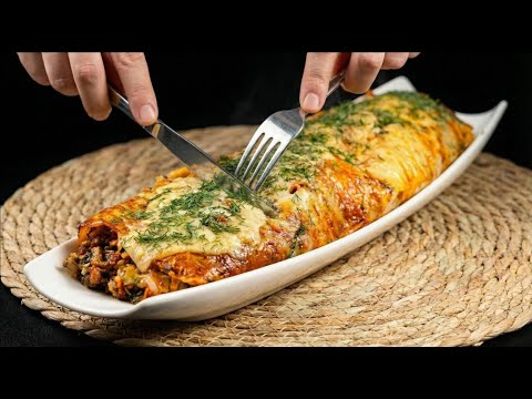 Diese Fleischrolle aus Kartoffeln ist zu gut, um wahr zu sein – perfektes schnelles Abendessen