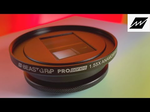 THIS smartphone filmmaking lens changes everything | Beastgrip's NEW 1.55X anamorphic lens MK2