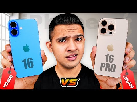 iPhone 16 Vs iPhone 16 Pro - Comparison⚡️Which One To Buy ?? 🔥